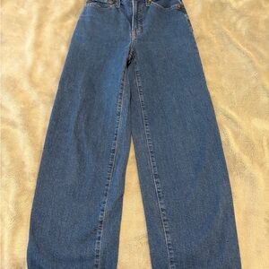 Madewell Blue Flare & Wide Leg Jeans